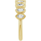 14K Yellow Gold 5/8 CTW Lab-Grown Diamond Anniversary Band