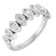 14K White Gold 5/8 CTW Lab-Grown Diamond Anniversary Band