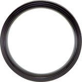 Black Titanium 8 mm Double Stepped-Edge Band Size 8