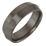 Titanium 6 mm Comfort-Fit Knife Band Size 7
