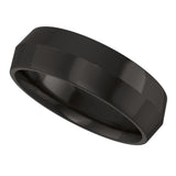 Zirconium 6 mm Comfort-Fit Knife Band Size 8.5