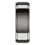 Zirconium 7 mm Stepped-Edge Comfort-Fit Flat Band Size 8