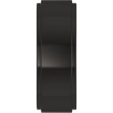 Zirconium 7 mm Stepped-Edge Flat Band Size 9.5