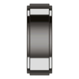 Zirconium 7 mm Stepped-Edge Flat Band