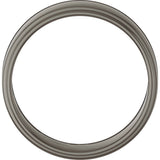 Titanium 7 mm Stepped-Edge Flat Band Size 9.5