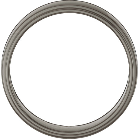 Titanium 6 mm Stepped-Edge Flat Band Size 8