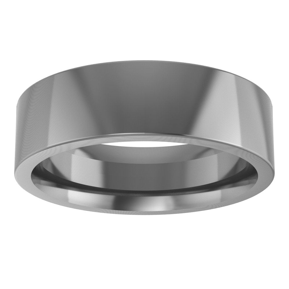 Cobalt 6 mm Comfort-Fit Flat Band Size 7
