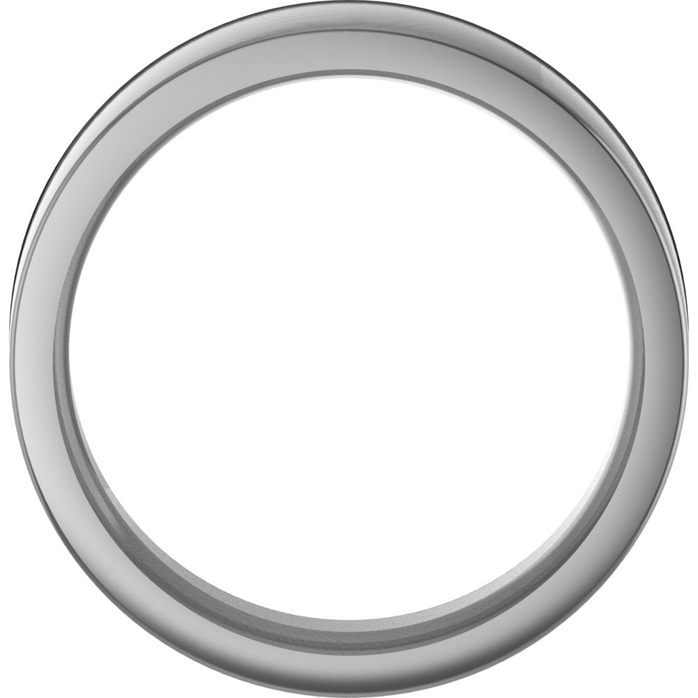 Cobalt 6 mm Comfort-Fit Flat Band Size 7