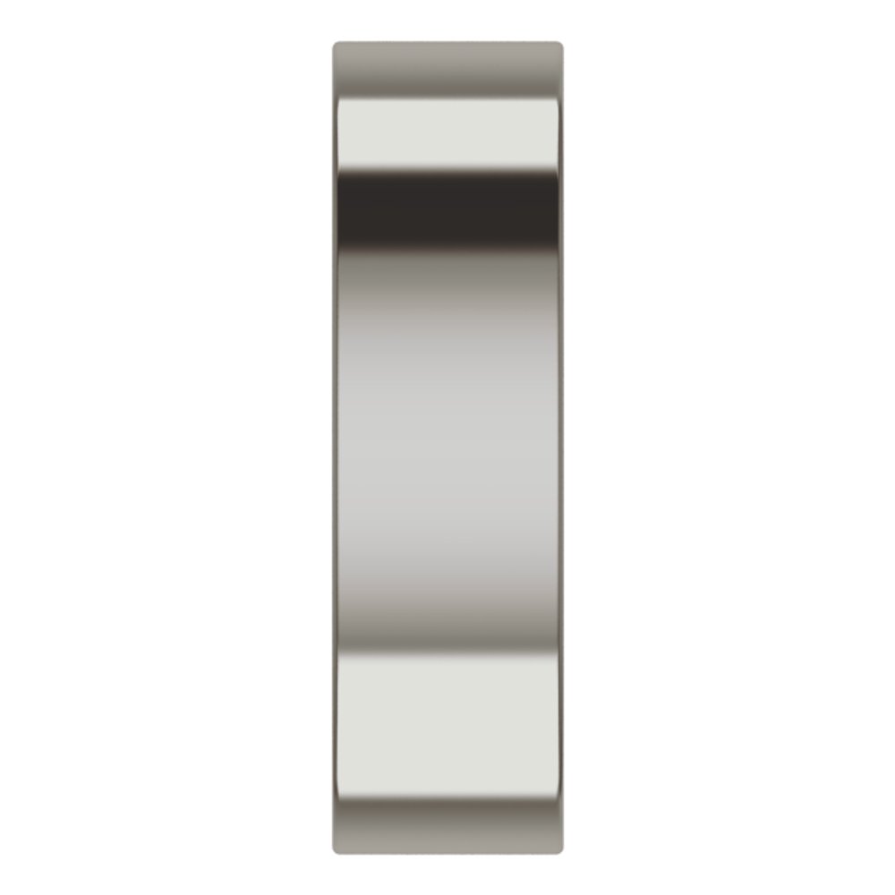 Titanium 6 mm Comfort-Fit Flat Band