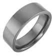 Cobalt 6 mm Comfort-Fit Flat Band Size 7