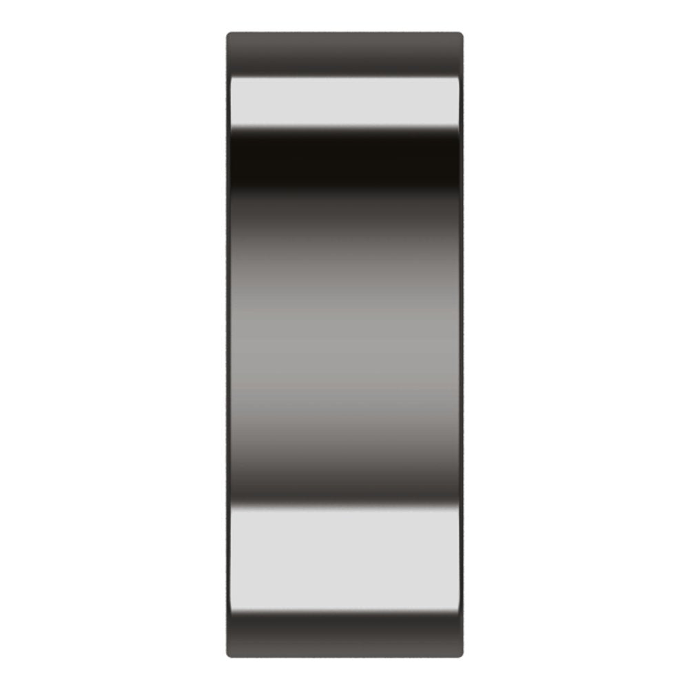 Zirconium 8 mm Comfort-Fit Flat Band