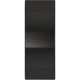 Zirconium 8 mm Comfort-Fit Flat Band Size 9