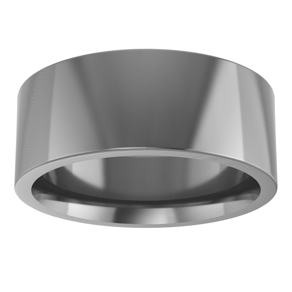 Cobalt 8 mm Comfort-Fit Flat Band Size 7.5
