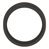 Zirconium 8 mm Comfort-Fit Flat Band