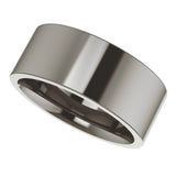 Titanium 8 mm Comfort-Fit Flat Band