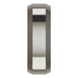 Titanium 7 mm Beveled-Edge Comfort-Fit Flat Band Size 7.5