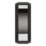 Zirconium 8 mm Beveled-Edge Comfort-Fit Flat Band Size 9.5