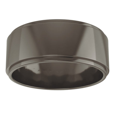 Titanium 8 mm Stepped-Edge Flat Band Size 9