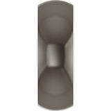 Titanium 7 mm Comfort-Fit Half Round Band Size 7.5