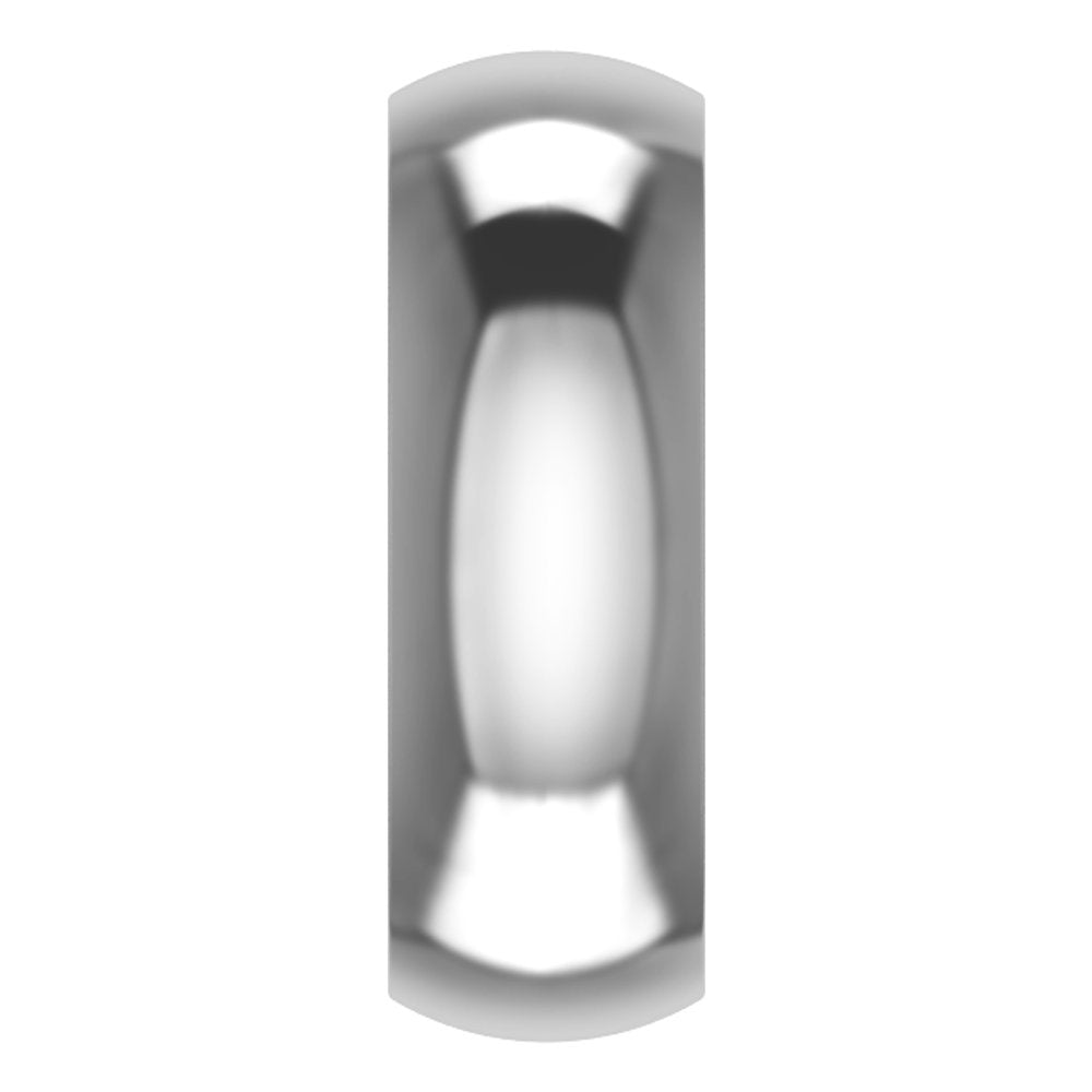 Cobalt 7 mm Comfort-Fit Half Round Band