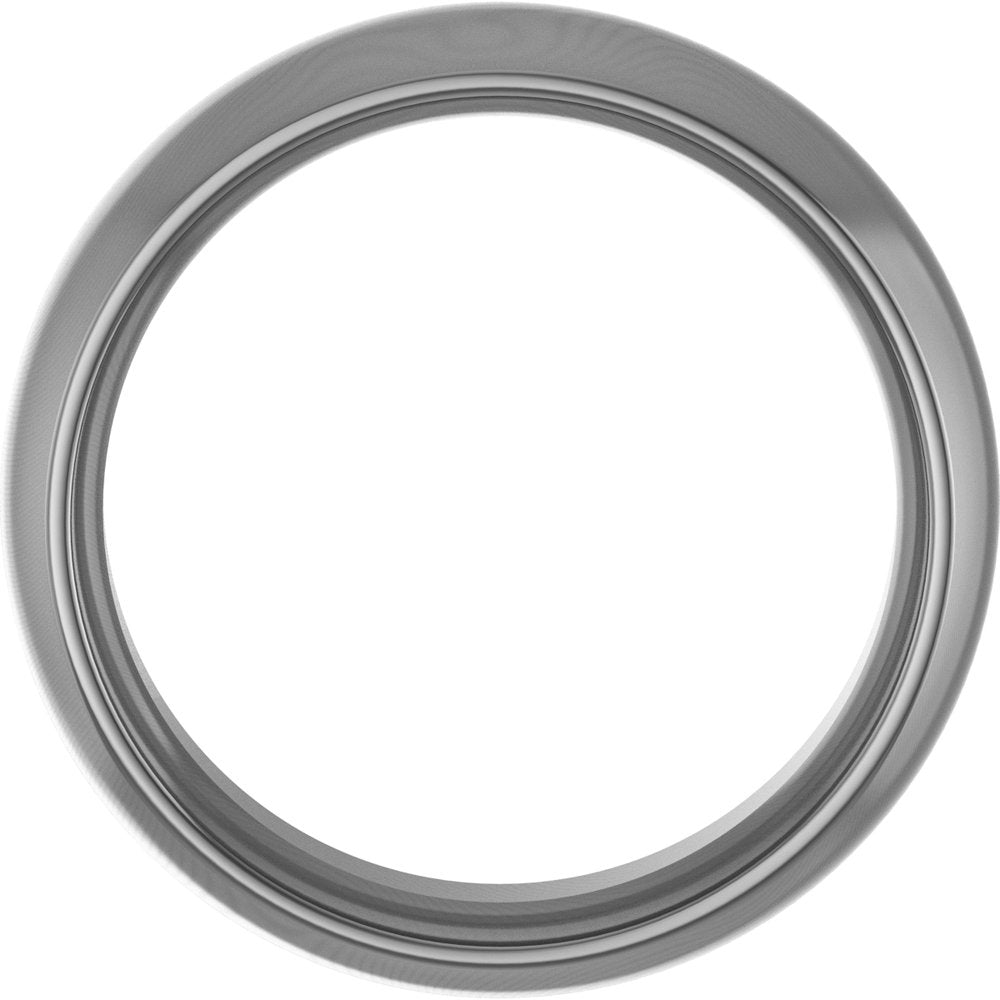 Cobalt 7 mm Comfort-Fit Half Round Band Size 7