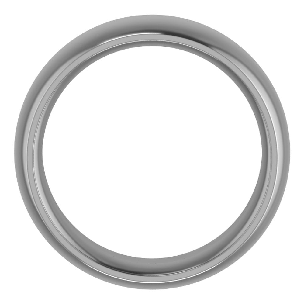 Cobalt 7 mm Comfort-Fit Half Round Band