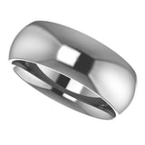 Cobalt 7 mm Comfort-Fit Half Round Band