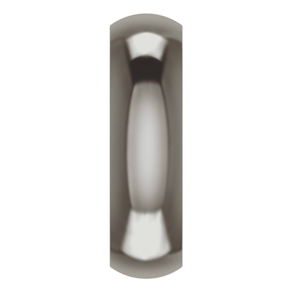 Titanium 6 mm Comfort-Fit Half Round Band