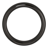 Zirconium 6 mm Comfort-Fit Half Round Band Size 7