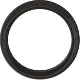 Zirconium 8 mm Comfort-Fit Half Round Band Size 7