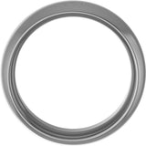 Cobalt 8 mm Comfort-Fit Half Round Band Size 8.5