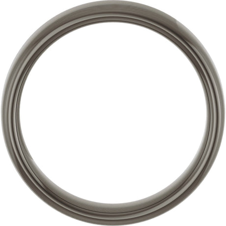 Titanium 6 mm Comfort-Fit Standard Weight European-Style Band Size 8