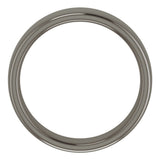 Titanium 6 mm Comfort-Fit Standard Weight European-Style Band Size 8.5