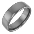 Cobalt 6 mm Comfort-Fit Standard Weight European-Style Band Size 7.5