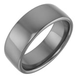 Cobalt 7 mm Comfort-Fit Standard Weight European-Style Band Size 8.5