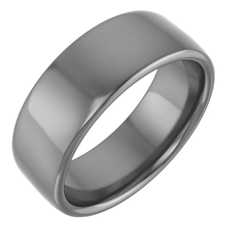 Cobalt 7 mm Comfort-Fit Standard Weight European-Style Band Size 8.5