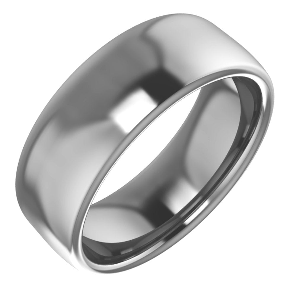 Cobalt 7 mm Comfort-Fit Standard Weight European-Style Band Size 8.5