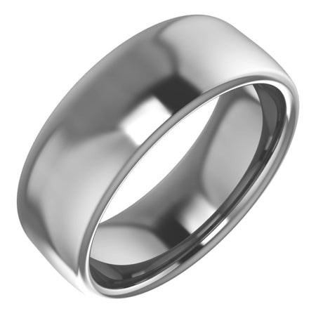 Cobalt 7 mm Comfort-Fit Standard Weight European-Style Band Size 8.5