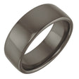 Titanium 7 mm Comfort-Fit Standard Weight European-Style Band Size 7