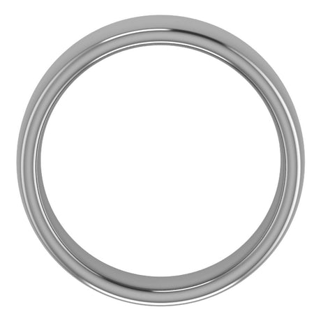 Cobalt 7 mm Comfort-Fit Standard Weight European-Style Band Size 8.5
