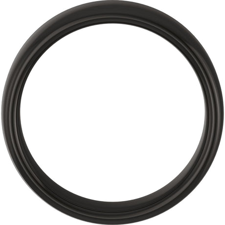 Zirconium 7 mm Comfort-Fit Standard Weight European-Style Band Size 9.5