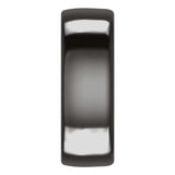 Zirconium 7 mm Comfort-Fit Standard Weight European-Style Band