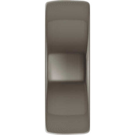 Titanium 7 mm Comfort-Fit Standard Weight European-Style Band Size 7