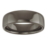 Titanium 6 mm Comfort-Fit Standard Weight European-Style Band Size 8