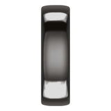 Zirconium 6 mm Comfort-Fit Standard Weight European-Style Band