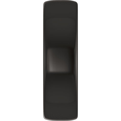 Zirconium 6 mm Comfort-Fit Standard Weight European-Style Band Size 8.5