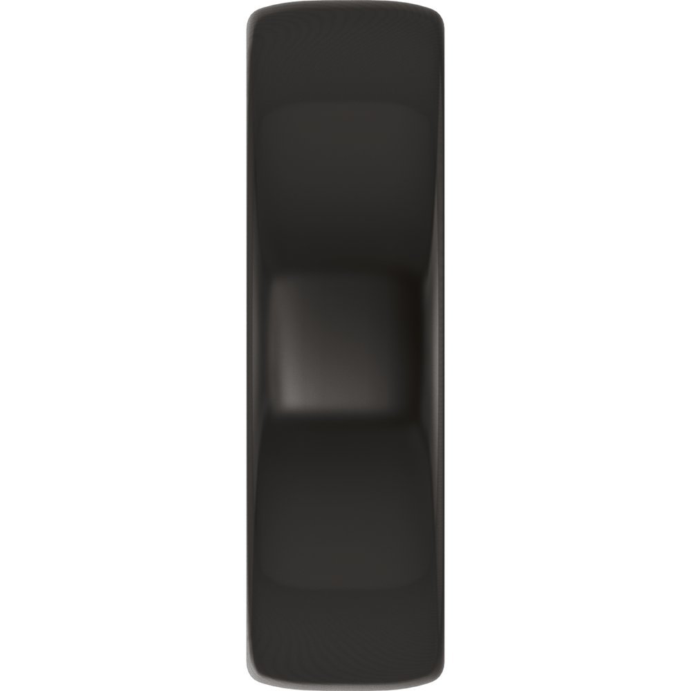 Zirconium 6 mm Comfort-Fit Standard Weight European-Style Band Size 8.5
