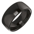 Zirconium 8 mm Comfort-Fit Standard Weight European-Style Band Size 11.5