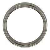 Titanium 8 mm Comfort-Fit Standard Weight European-Style Band Size 9.5