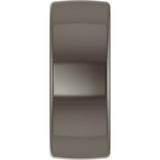 Titanium 8 mm Comfort-Fit Standard Weight European-Style Band Size 10